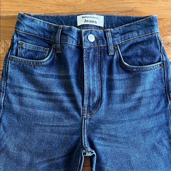 Reformation Liza Straight Jeans - Picture 1 of 5